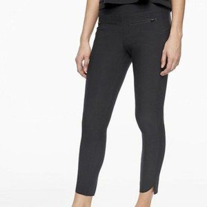 Athleta Stellar Crop Pant M Black Stretch Pockets